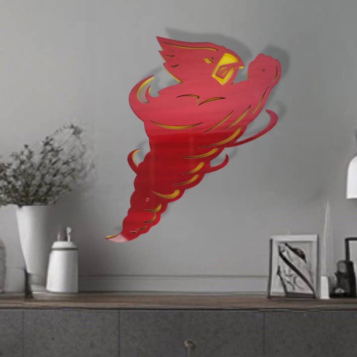 Cyclone Cy de l'Iowa State pour la vente par Premier Metal Art