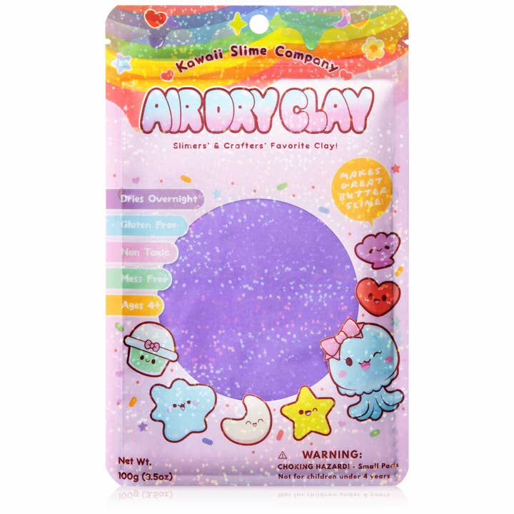 Kawaii Slime Company – wholesale Hantverkstillbehör – Lufttorkande lera 18 färger (12 st/förpackning)25