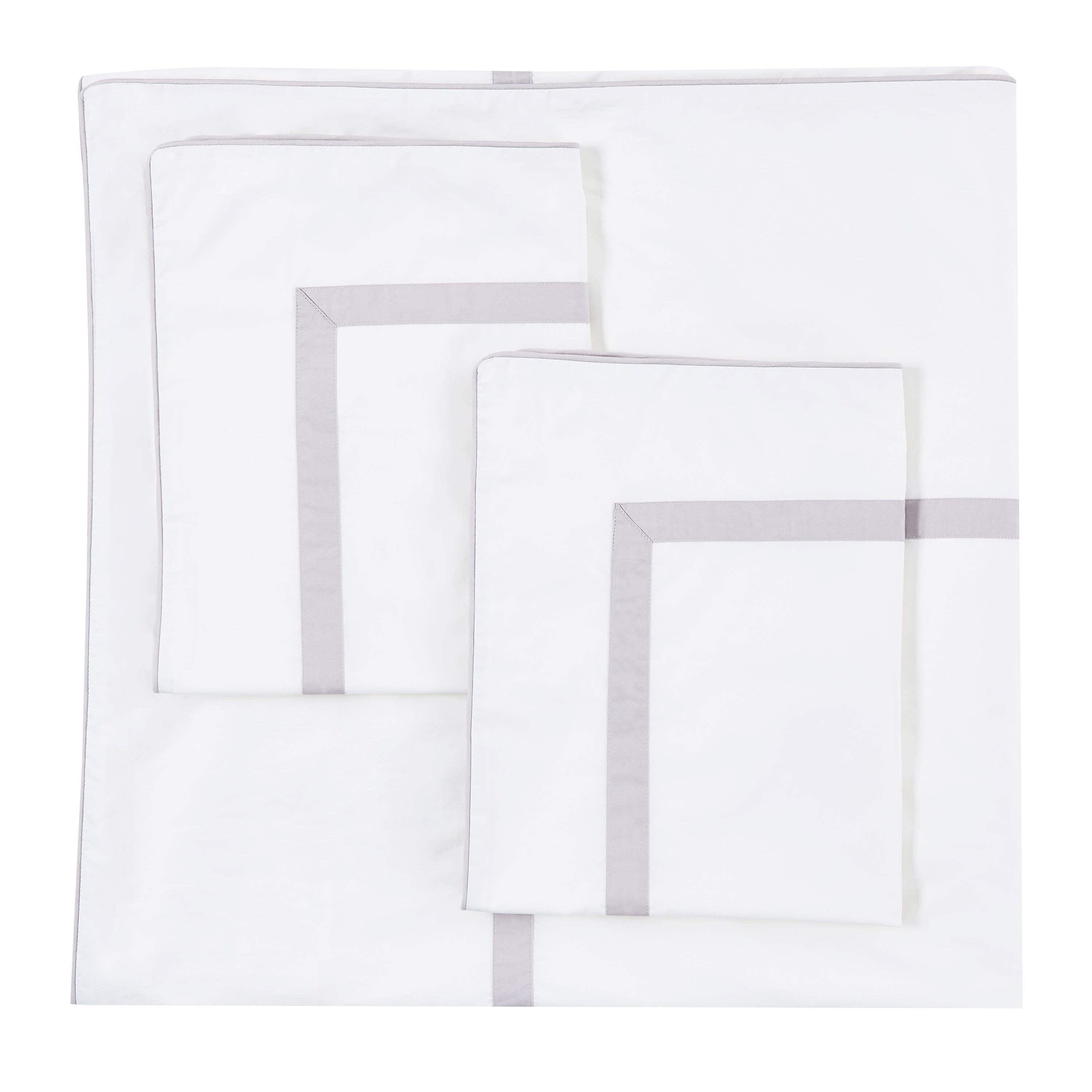 Mélange Home - Wholesale Duvet Cover - Classic Double Border Percale Cotton Duvet Set13