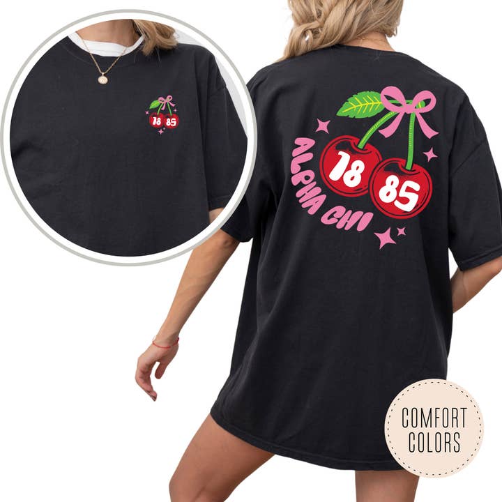 Maglietta della confraternita Berry Rush Comfort Colors per la vendita all'ingrosso da parte di Kite and Crest