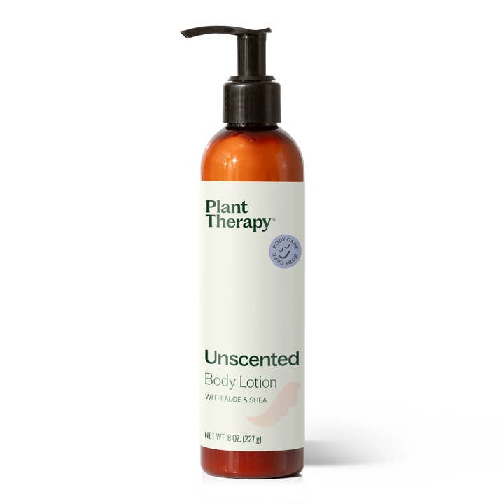 Unscented Body Lotion with Aloe and Shea for wholesale by Plant Therapy