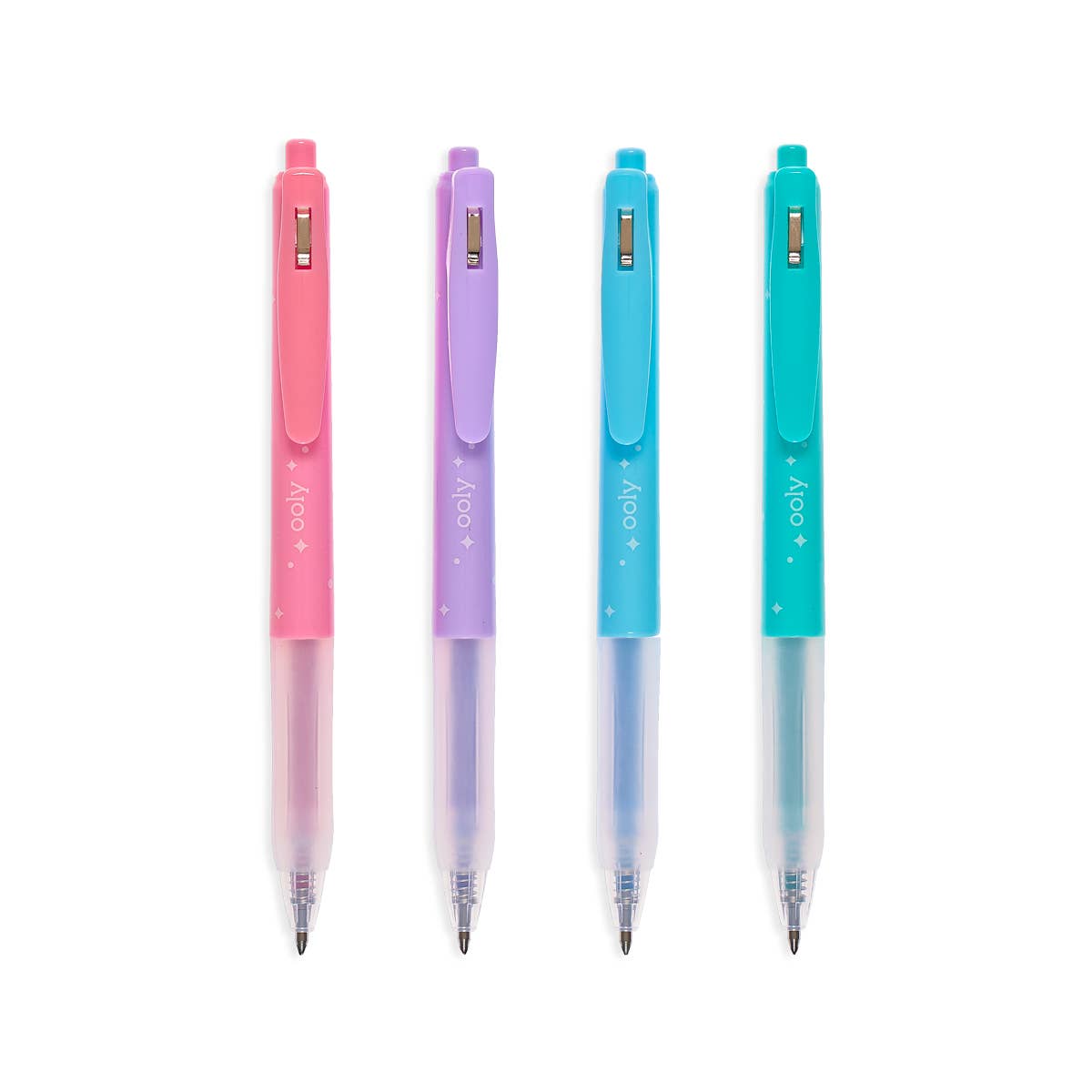 OOLY - Wholesale Pen - Oh My Glitter!: Retractable Glitter Ink Gel Pens (Set of 4)1