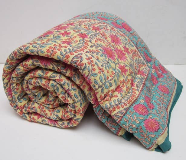 natural habitat - Wholesale Quilt - Quilt Queen 90x90" Liverpool