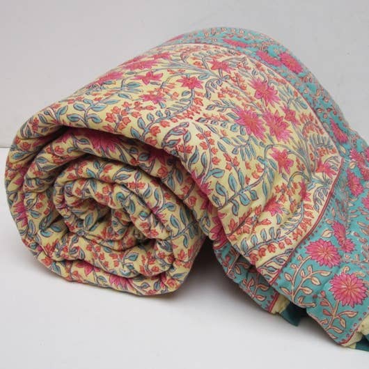 Quilt Queen 90x90" Liverpool for wholesale by natural habitat