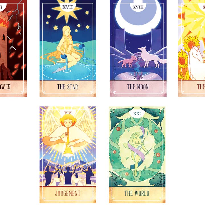 Hit Point Press - Wholesale Tarot Cards - The Fablemaker's Animated Tarot Deck4