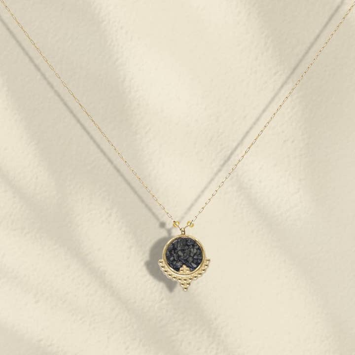 LOetMA - Wholesale Pendant/Charm Necklace - Isis Pyrite 24 women's necklace