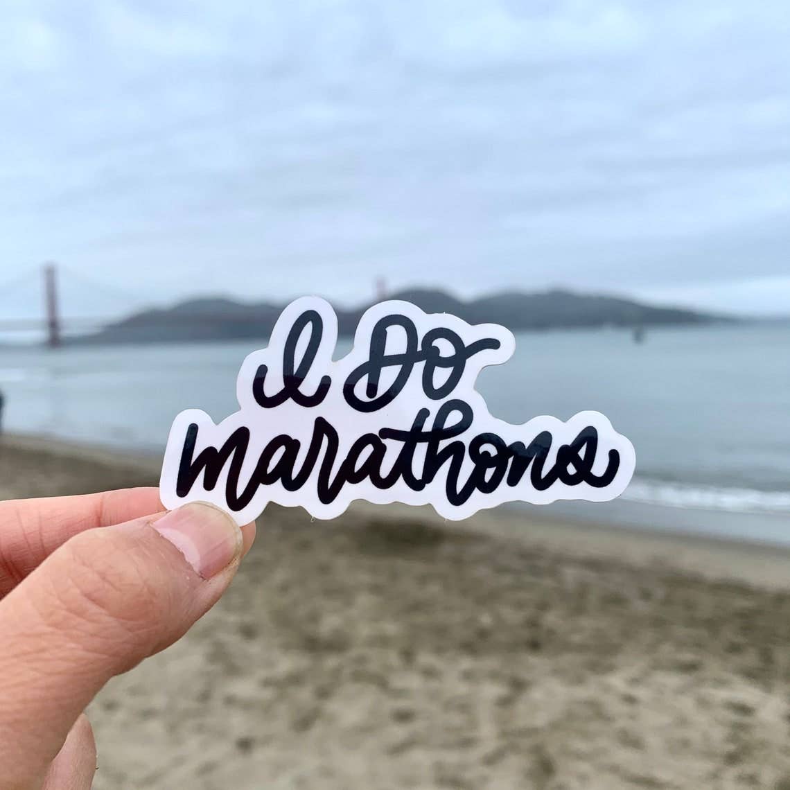 Pen and Paces - Wholesale Sticker - I do marathons sticker