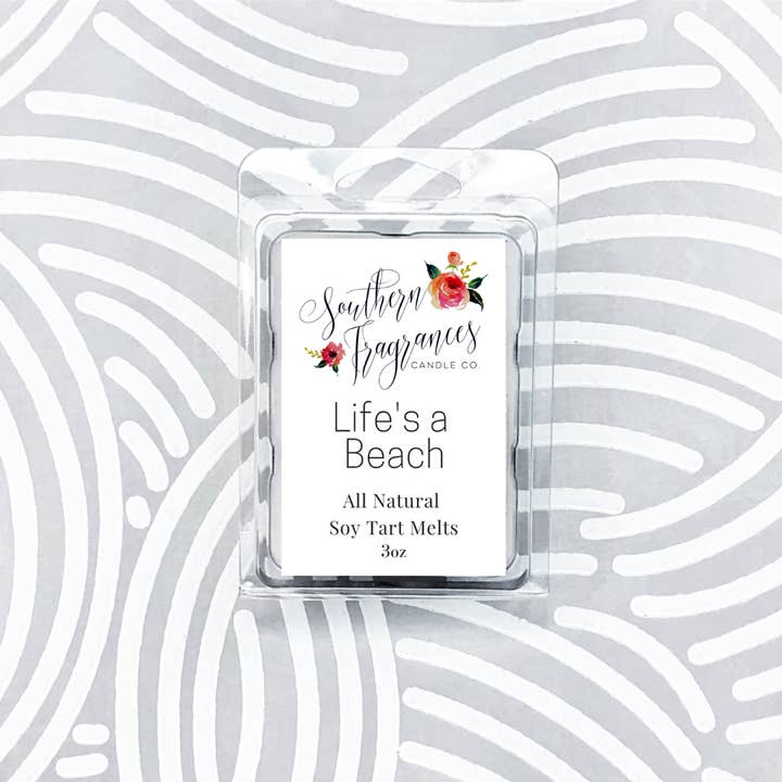 A vida é uma torta de soja derretida na praia por atacado de Southern Fragrances