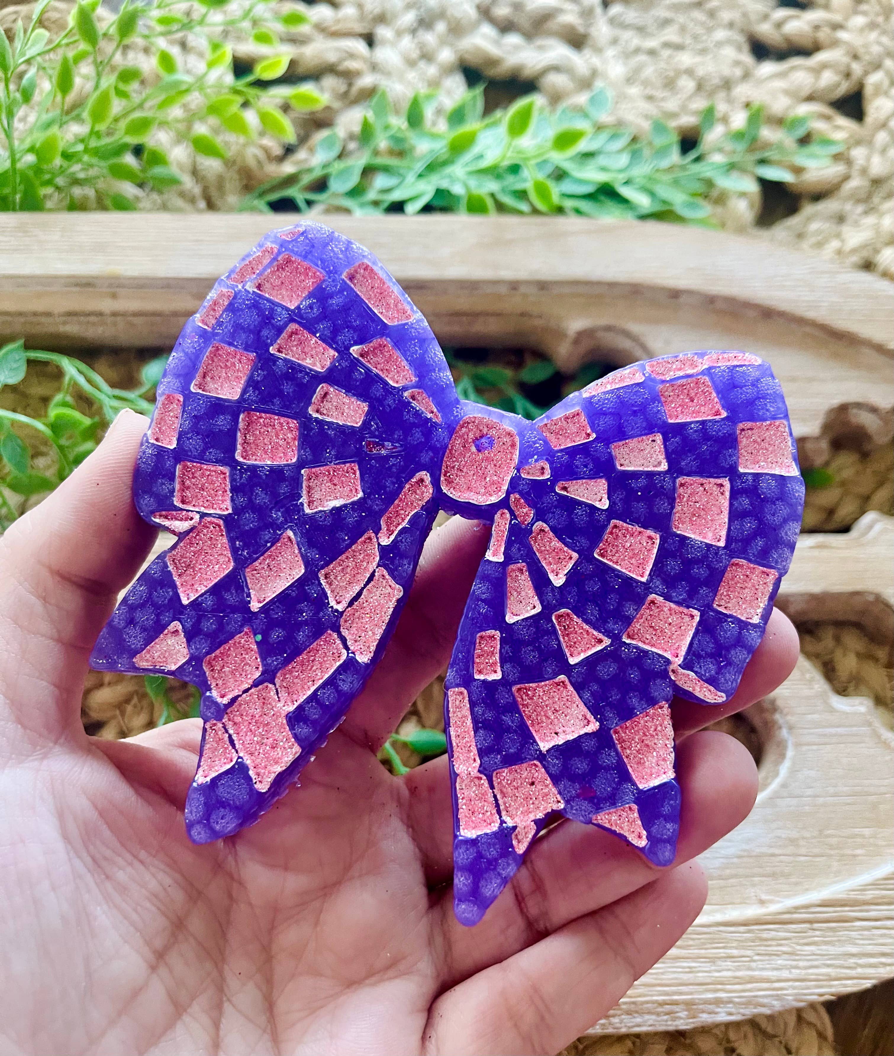 Stay Fresh’ies Air Fresheners - Wholesale Luchtverfrisser voor in de auto - Uniseks - Checkered Bow Car Freshie2