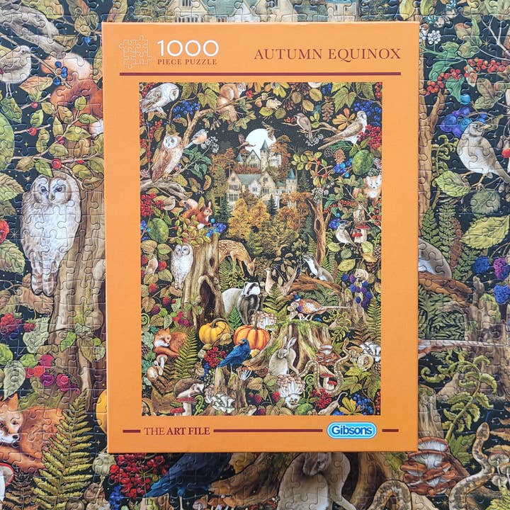 Gibsons Games Inc - Wholesale Puzzle - Adult - The Art File Autumn Equinox 1000 Piece Puzzle2