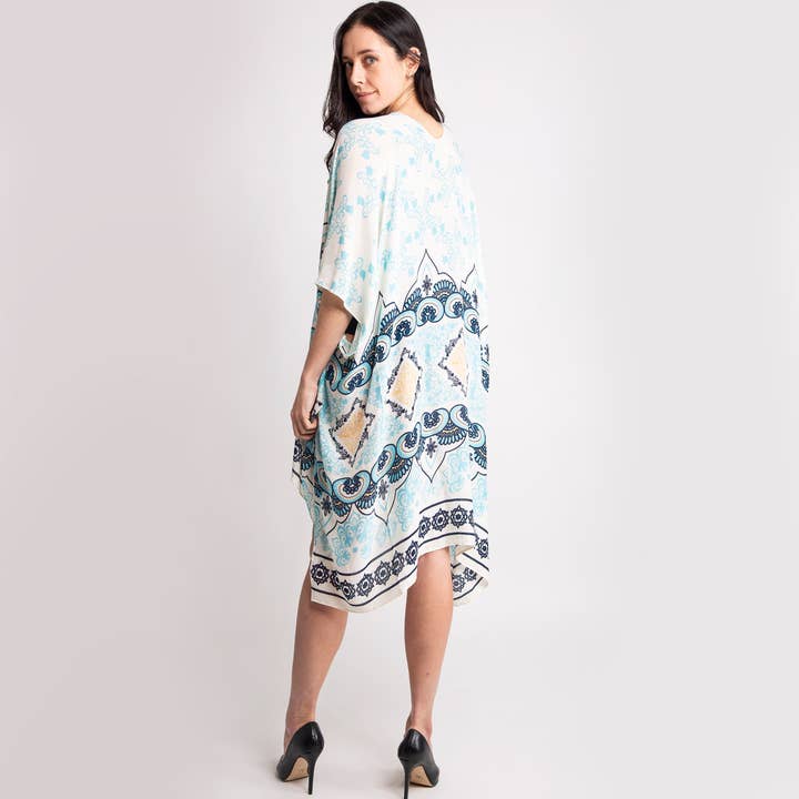 Hana - Wholesale Swim Cover Up - Women's - Pattern Printing Cover Up