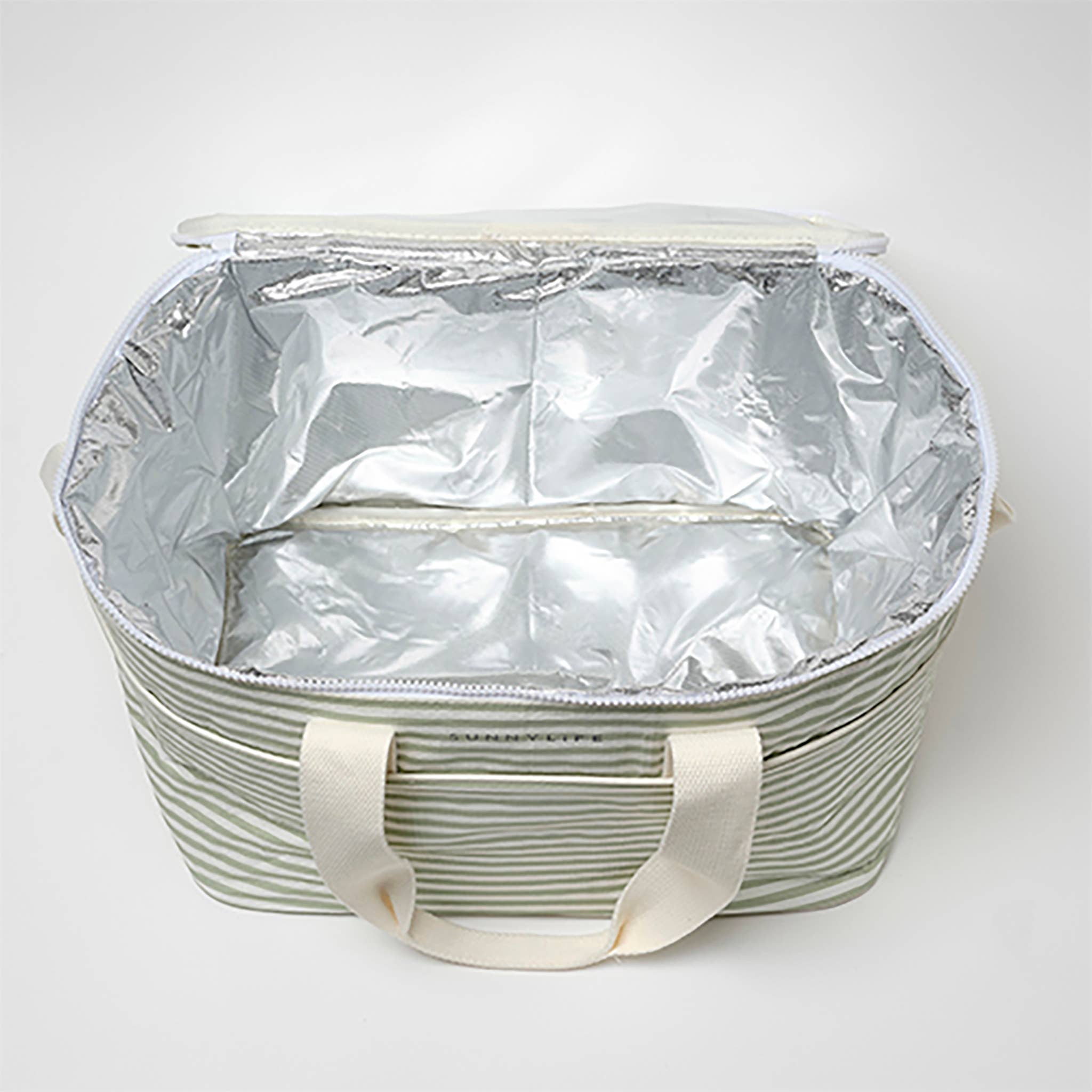 Sunnylife - Wholesale Cooler/Cooler Bag - Light Cooler Bag La Palma Sage Stripe2