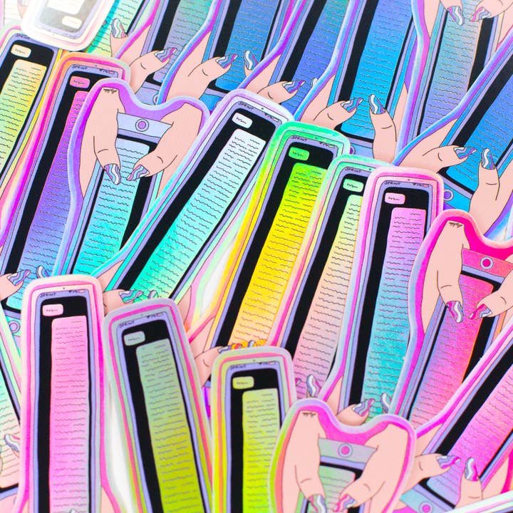 Autocollant 6 pouces pour la vente par Liz Deleo - Full Time Side Hustle