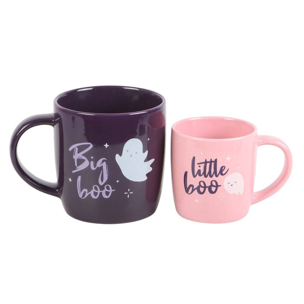 Something Different Wholesale – Caneca por atacado – Conjunto de Canecas Familiares Big Boo Little Boo Halloween1