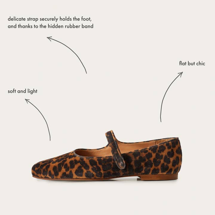 mokka Pass Ballerina, pattern velvet for wholesale on Faire9