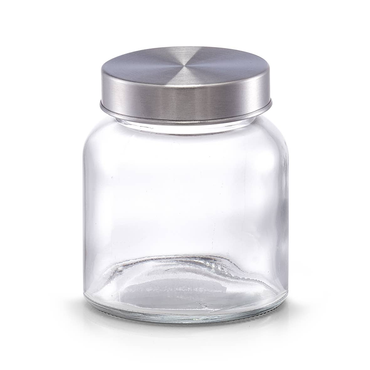 transparent Storage jar 'Mini' with metal lid, 220 ml for wholesale on Faire