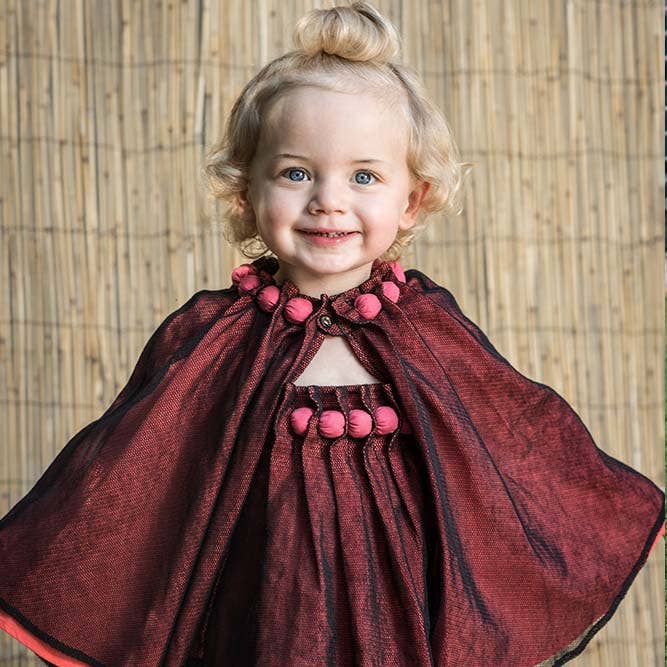 Infantium Victoria - Wholesale Cape - Kids - Girls Cape with Cotton Beads and Tulle4