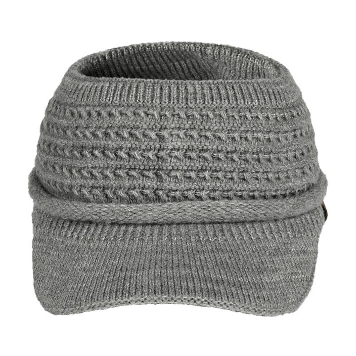 Fashion City - Wholesale Visor - Women's - Knitted Open-Top Winter Visor3