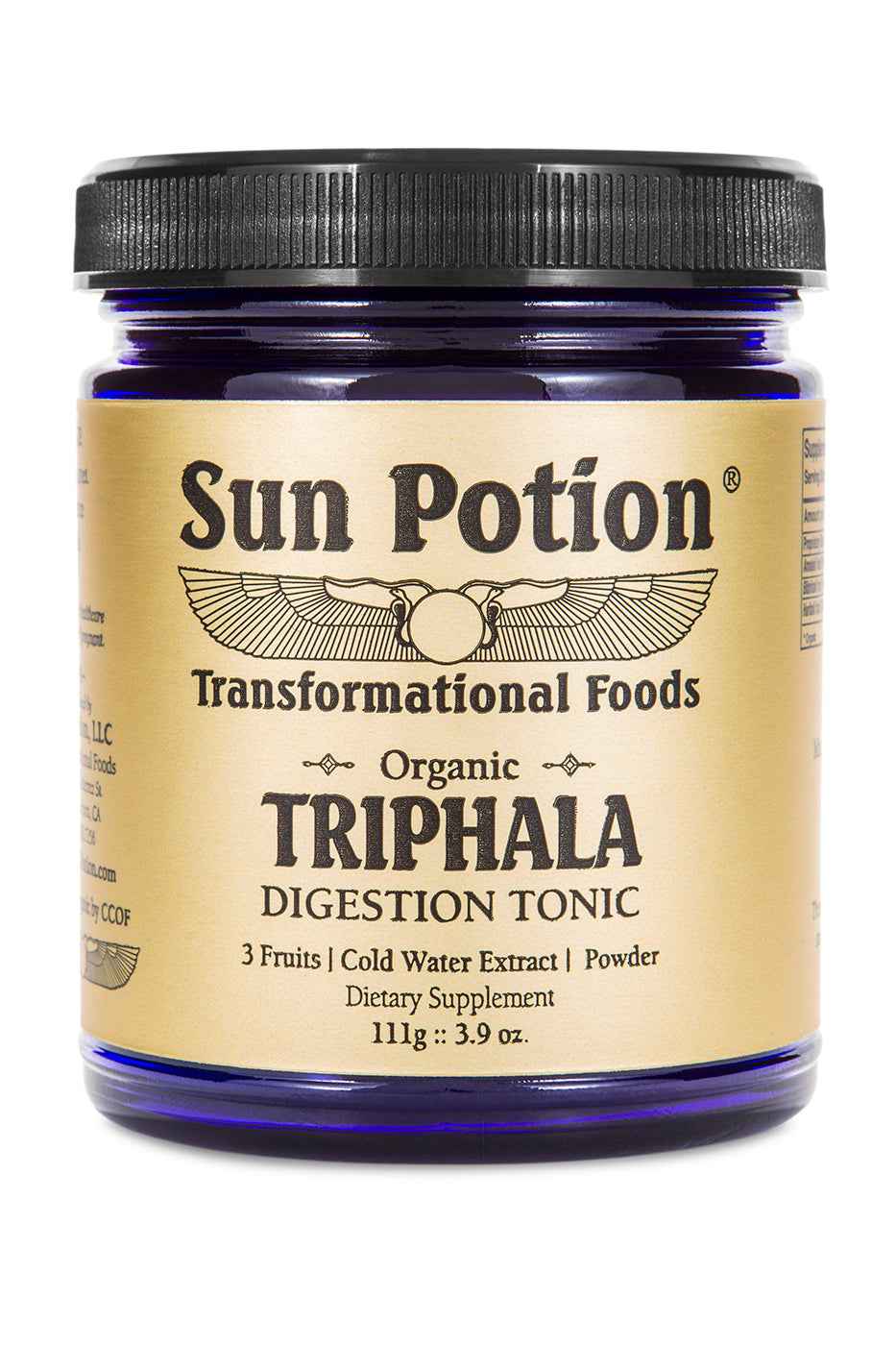Sun Potion - Wholesale Protein/superfood powder - Triphala (Organic Cold Water Extract Powder)