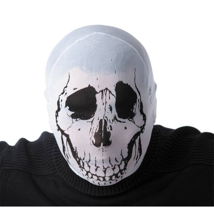 HALLOWEEN WHITE SKULL BALACLAVA for wholesale by Party Pro