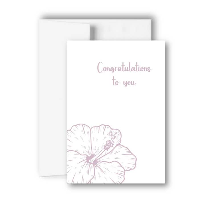 Gratulationskort – Liljeblomdesign för wholesale av Brandi Creations Design Studio