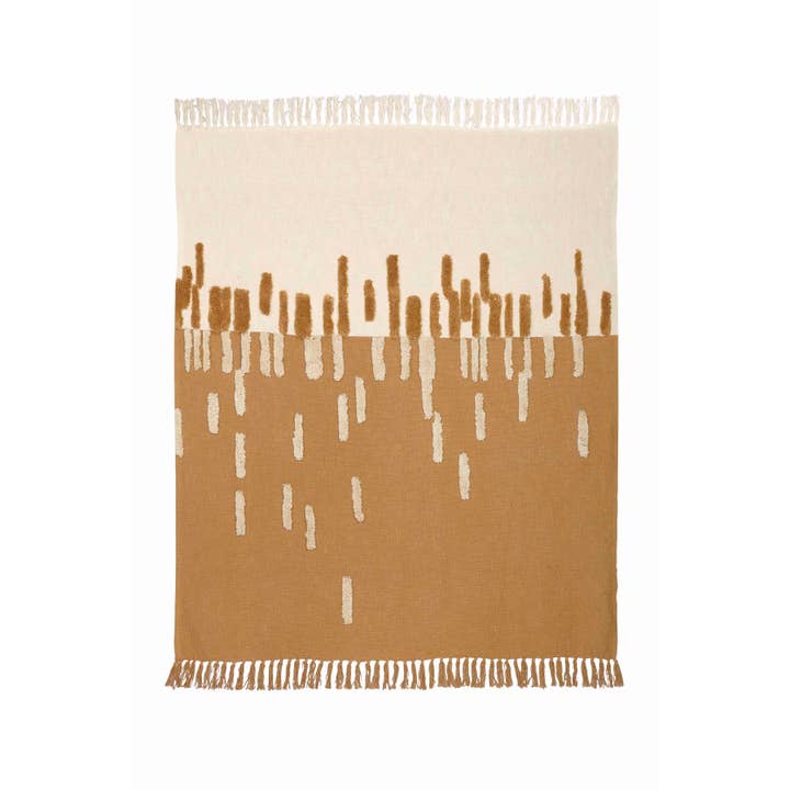 Casa Amarosa - Wholesale Throw Blanket - Handmade Boho Throw Blanket, Earth - 50x60 Inch