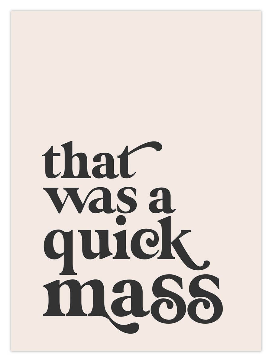 Dusty Boy Designs - Wholesale Art Print - Quick Mass0