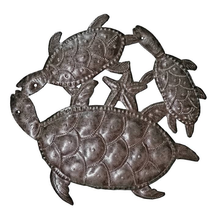 Three Turtles for wholesale by Le Primitif Galleries