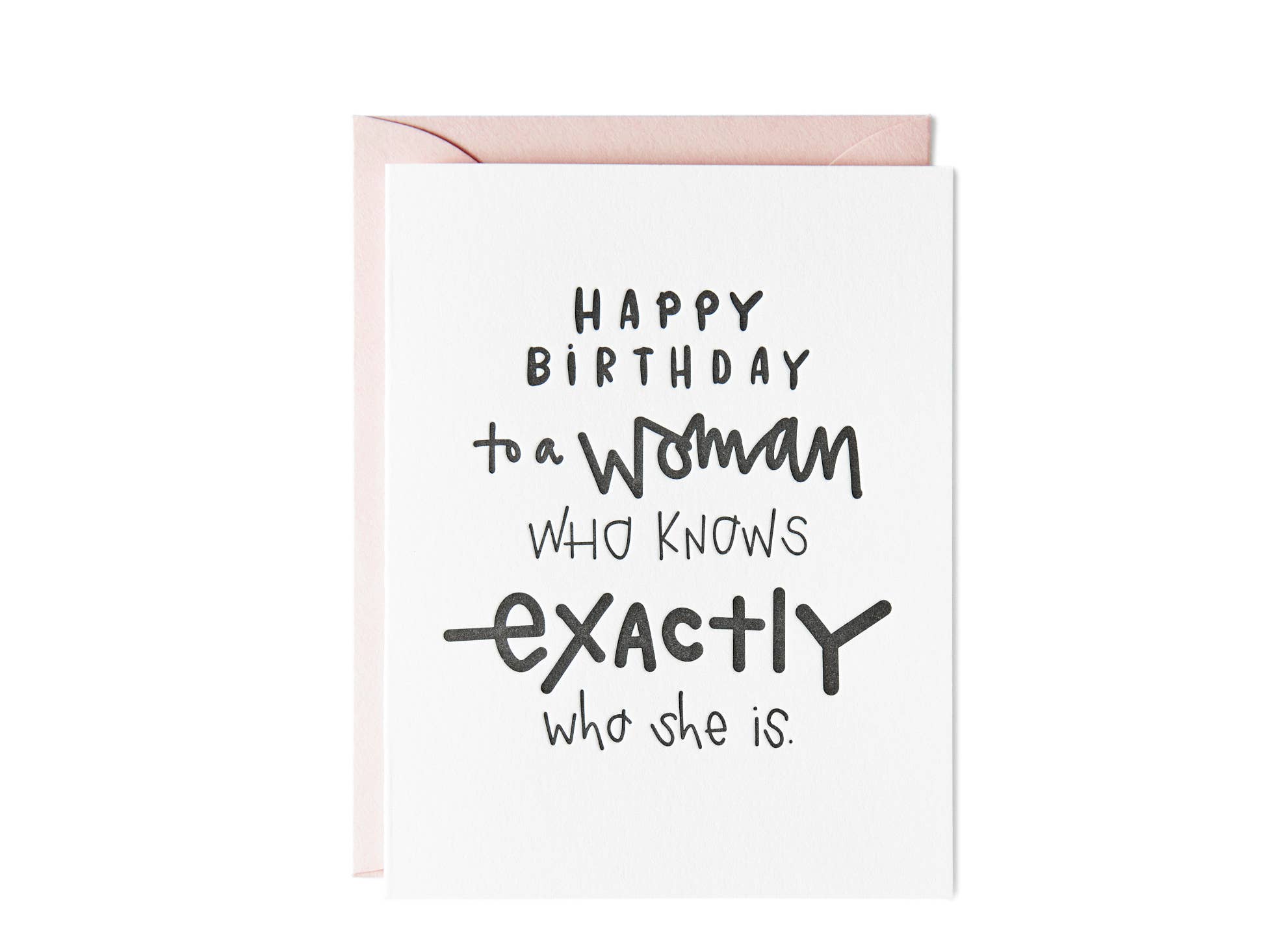 Paper Epiphanies - Wholesale Birthday Card - Exactly Who She Is Birthday Card1