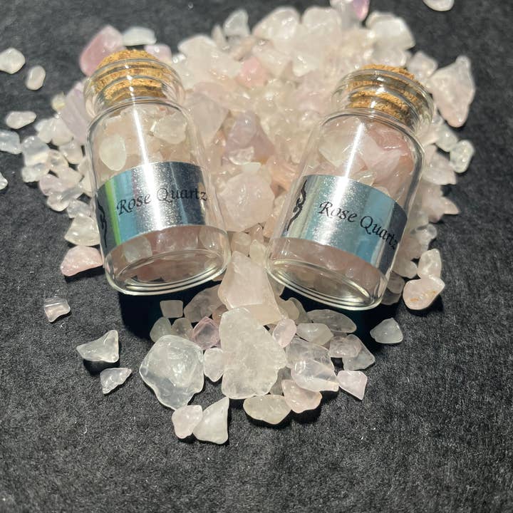 Rose Quartz Crystal Chips for wholesale by Unique by kirsti