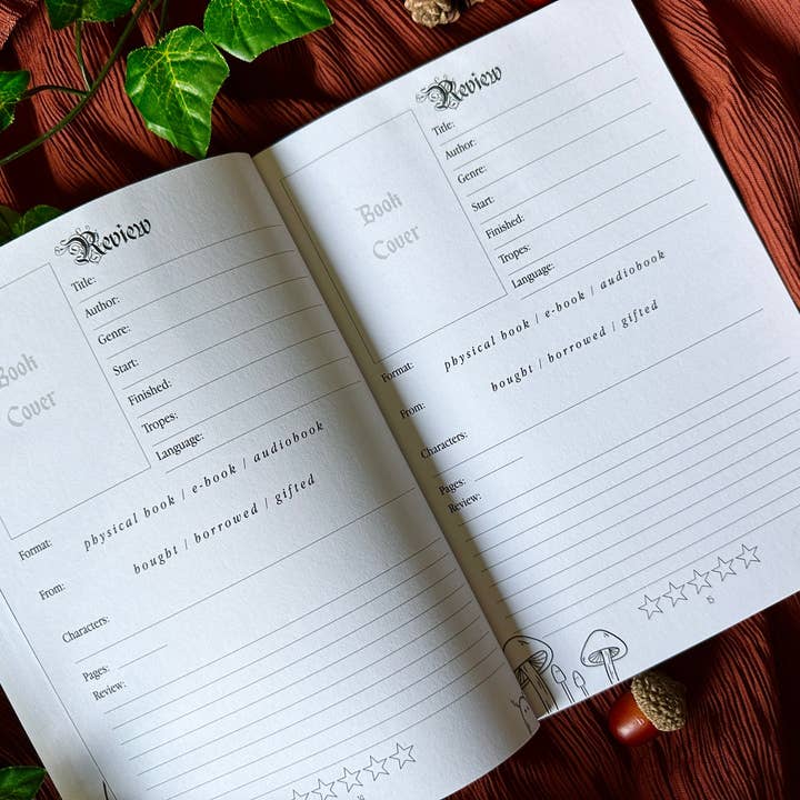 Magic&Books - Wholesale Journal/Diary - Reading Journal Dark Forest Edition4