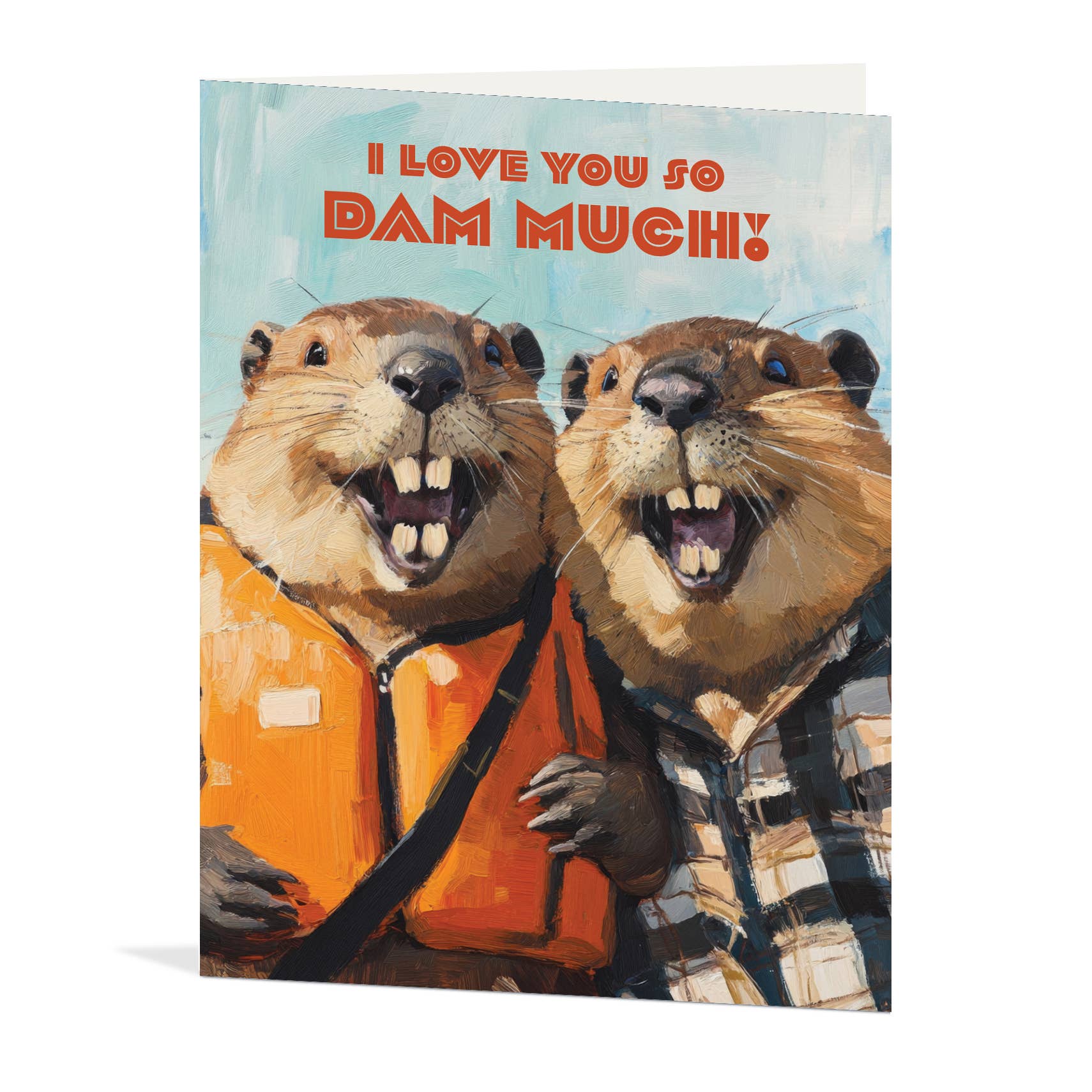 Waterknot - Wholesale Love Card - Beaver Love Card2