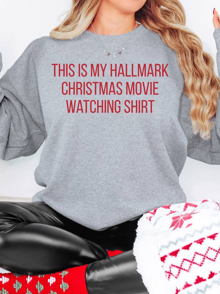 THIS IS MY HALLMARK CHRISTMAS WATCHING SHIRT and Sweatshirts and other Purchase Wholesale griswold sweatshirt. Free Returns & Net 60 Terms on Faire trending on Faire.