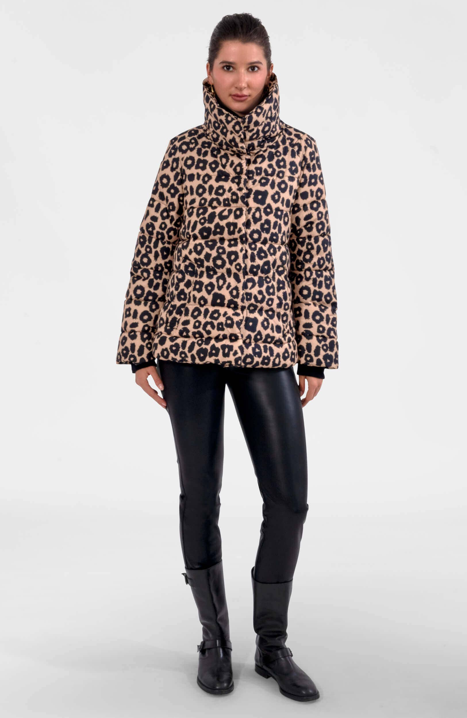 Champagne Cloud Nine Puffer Jacket - Me Jane for wholesale on Faire3