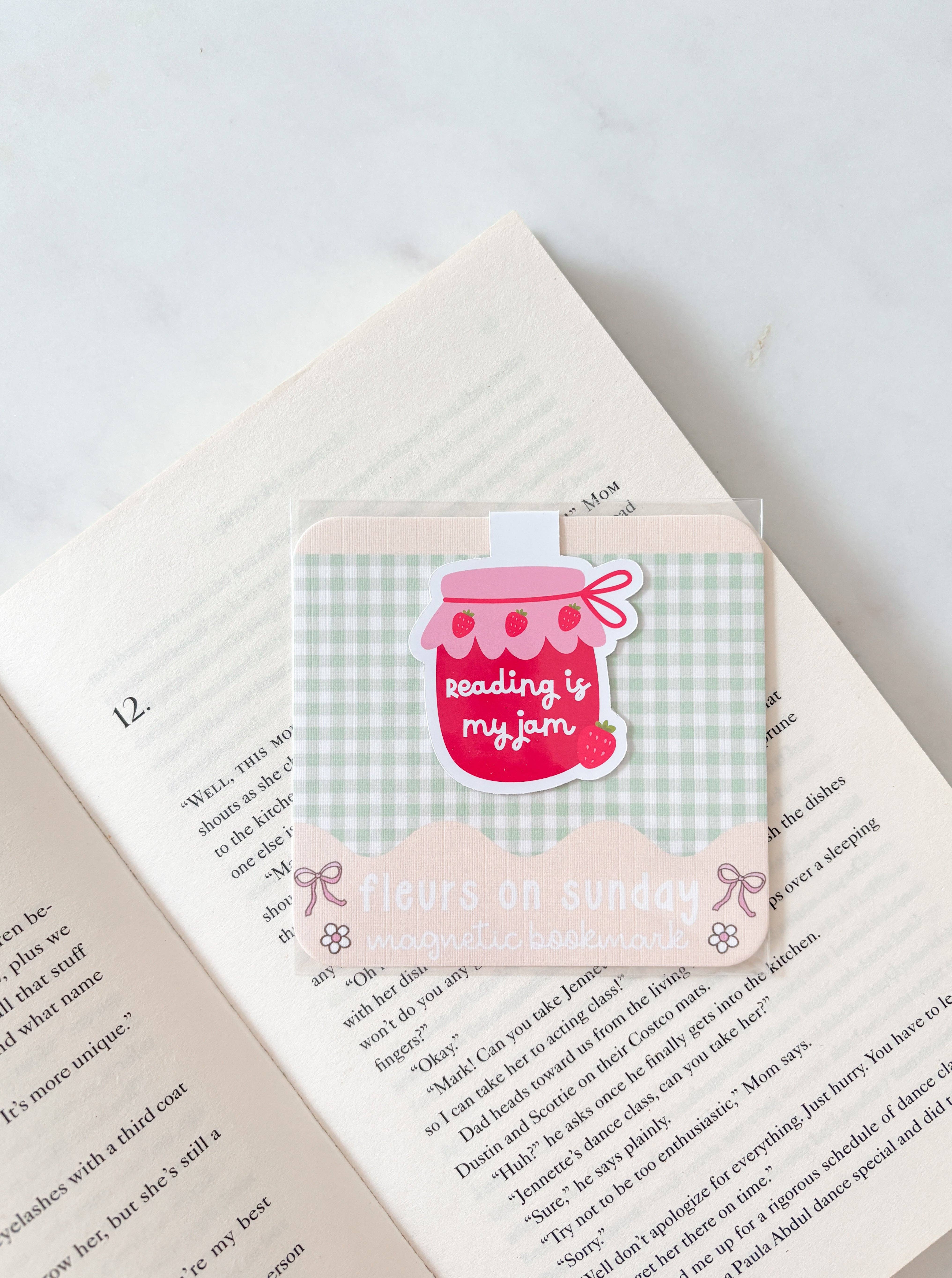 Fleurs on Sunday - Wholesale Magneet - Lezen is mijn ding magnetische bladwijzer1