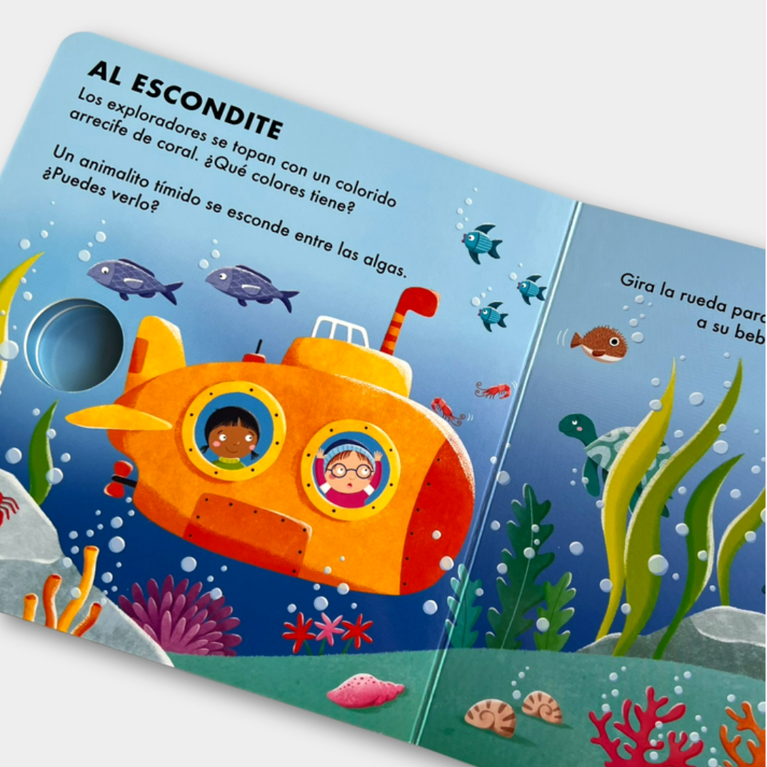 Editorial El Pirata - Wholesale Baby & Toddler Book (0-2) - Turn And Find - Colors: Interactive Children's Books3