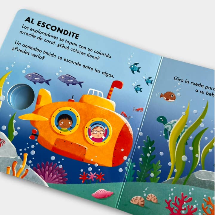 Editorial El Pirata - Wholesale Baby & Toddler Book (0-2) - Turn And Find - Colors: Interactive Children's Books3