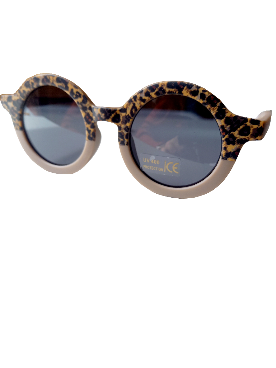 Happy by Lies - Wholesale Sunglasses - Kids - Kinderzonnebril Retro leopard clay | zonnebril0