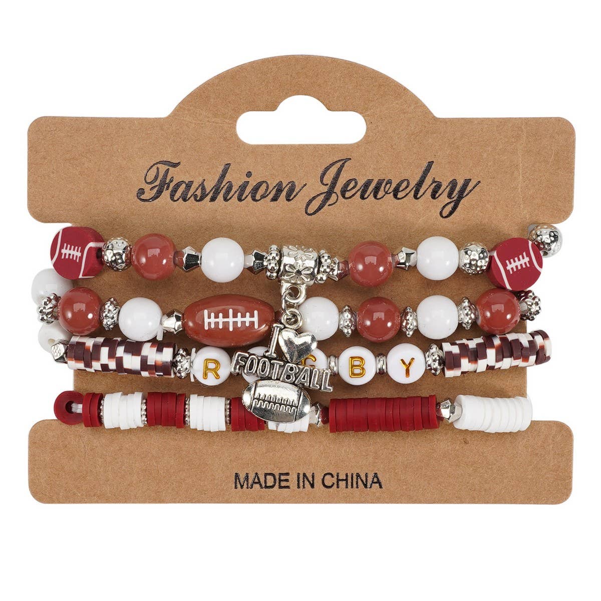 NINEXIS - Wholesale Jewelry Set - CWMM10450_SPORTS CHARM BRACELET SET BASKETBALL FOOTBALL0