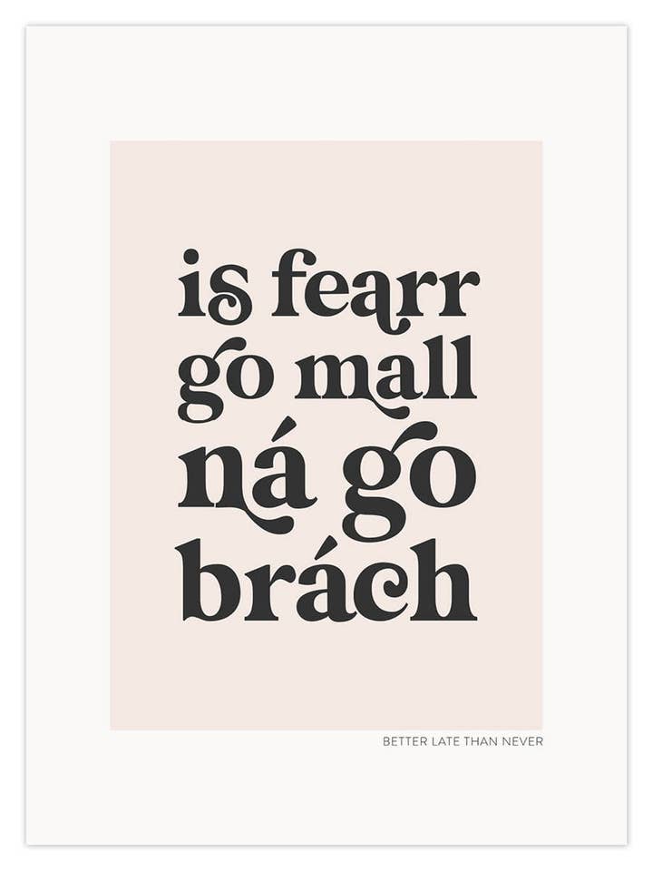 Mieux vaut tard que jamais pour la vente par Dusty Boy Designs