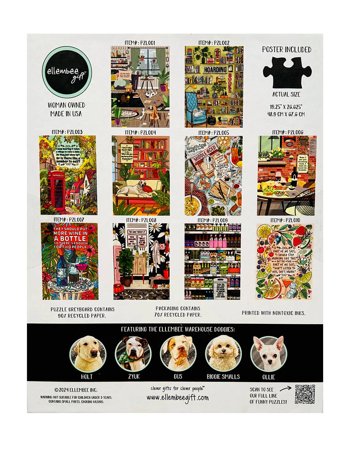ellembee gift - Wholesale Puzzle - Adult - Chocolate chips | Measure that shit | adult jigsaw puzzles1
