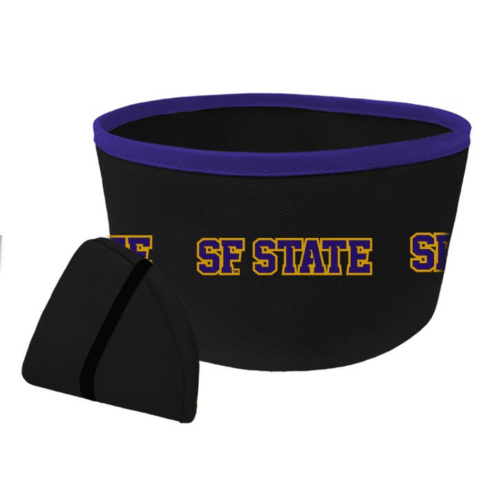 San Francisco State - Collapsible Dog Bowl for wholesale by All Star Dogs