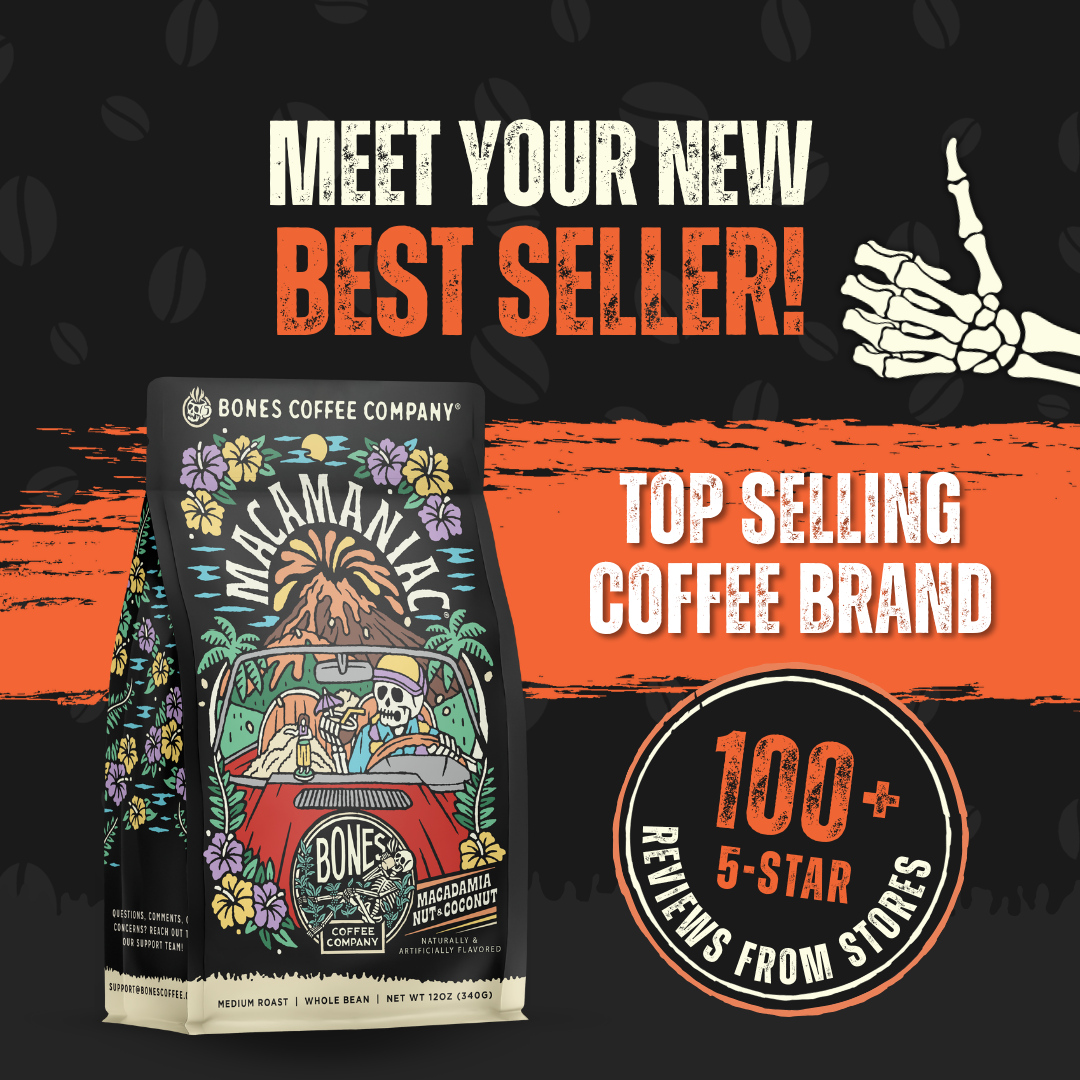 Bones Coffee Company - Wholesale Coffee Beans - Espresso | 12oz | Whole Bean & Ground1