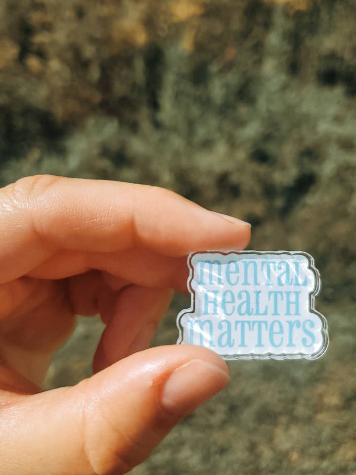 Mental Health Matters Pin for wholesale by Vienna Design LLC