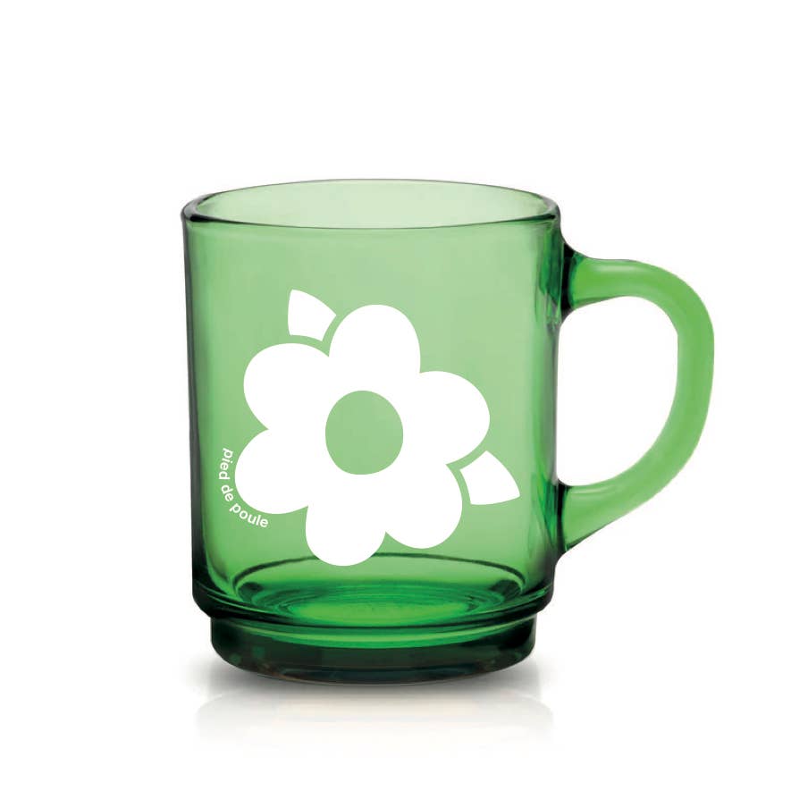 Pied De Poule - Venta al por mayor Taza - Taza Duralex “RETRO” verde6