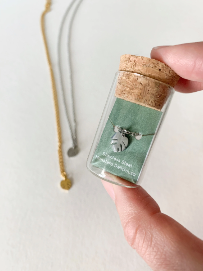 Dainty Little Tiny Things - Wholesale Pendant/Charm Necklace - Tiny Plant Charm Jewelry9