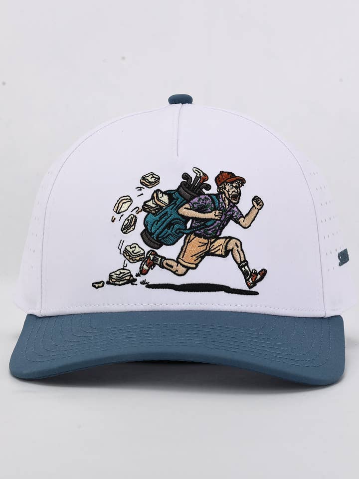 Pimento Rush Hat for wholesale by Shank It Golf