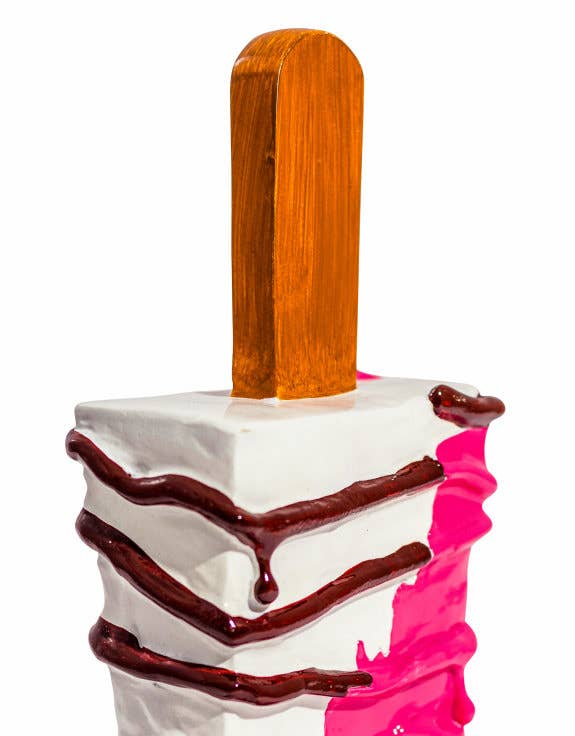 McGowan & Rutherford Ltd - Wholesale Ornament - Large Melting Ice Cream on Stick Ornament1