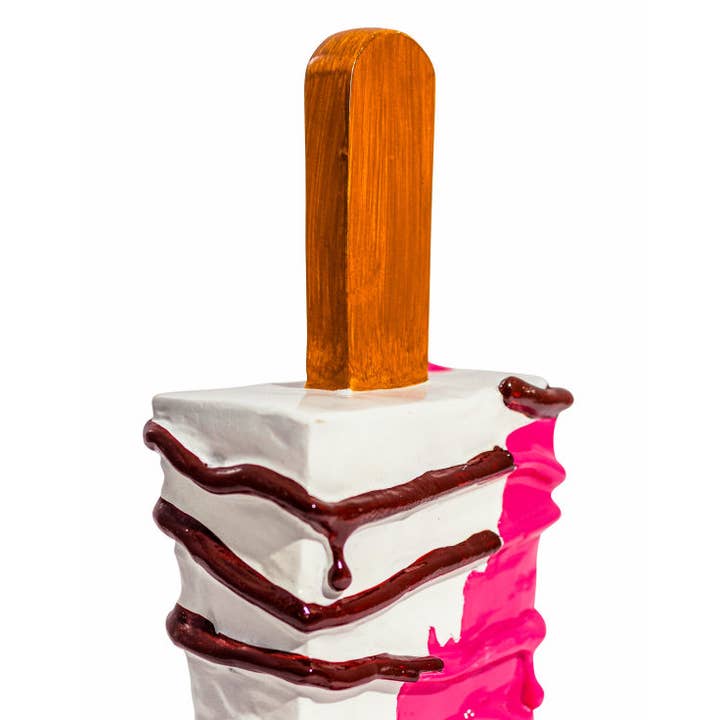 McGowan & Rutherford Ltd - Wholesale Ornament - Large Melting Ice Cream on Stick Ornament1