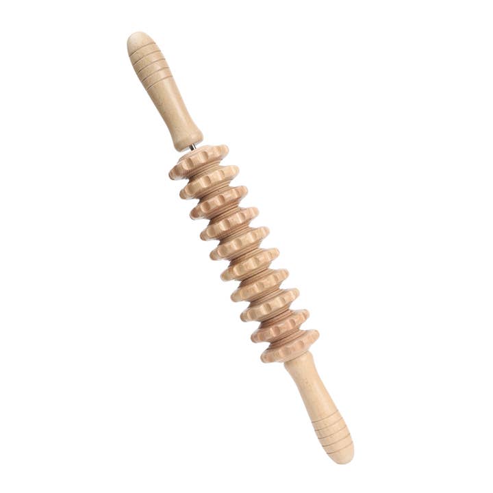 Lymphatic Drainage Straight Massage Roller - Recommended by Professionals for wholesale by Mr. Woodware
